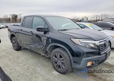 2018 Honda Ridgeline Sport из США, поврежденный, VIN 5FPYK3F15JB016266